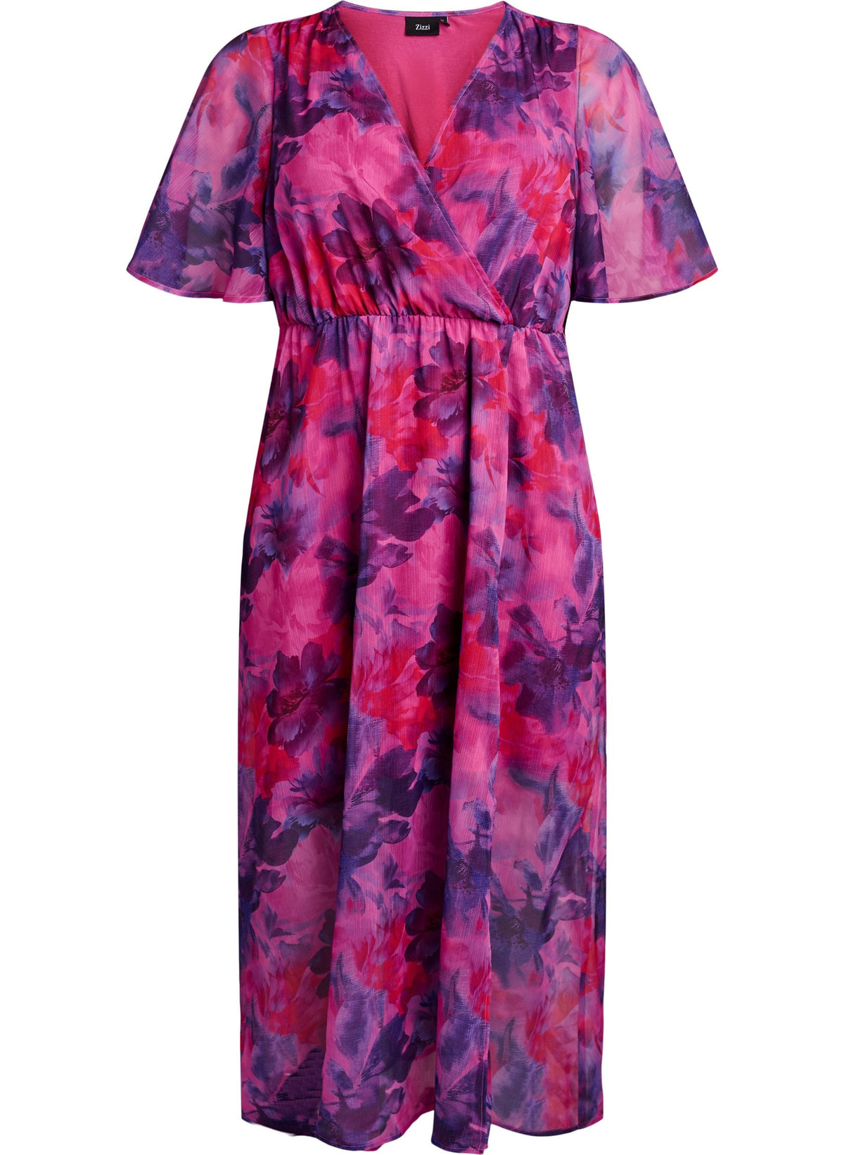 Zizzi Saina Dress in Purple