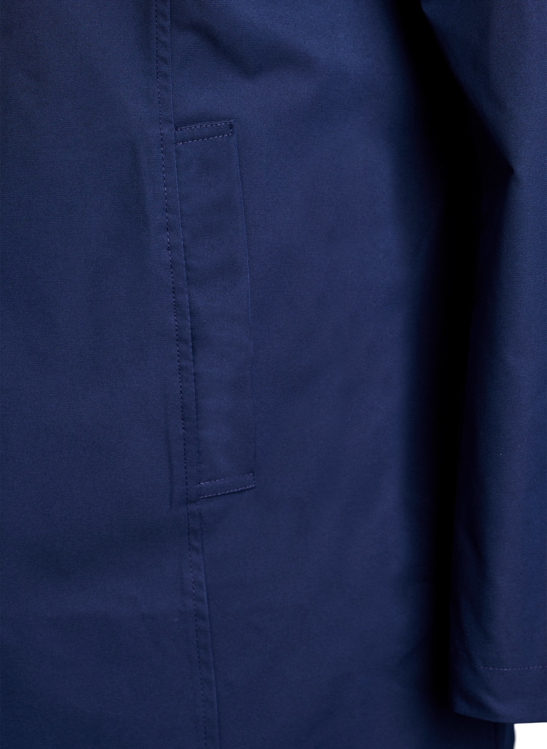 Zizzi Shelby Coat in Navy