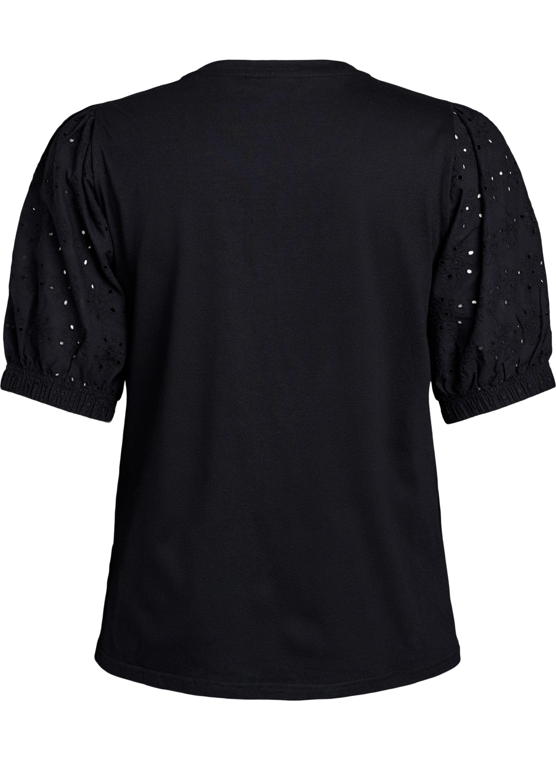 Zizzi Sofia T-Shirt in Black