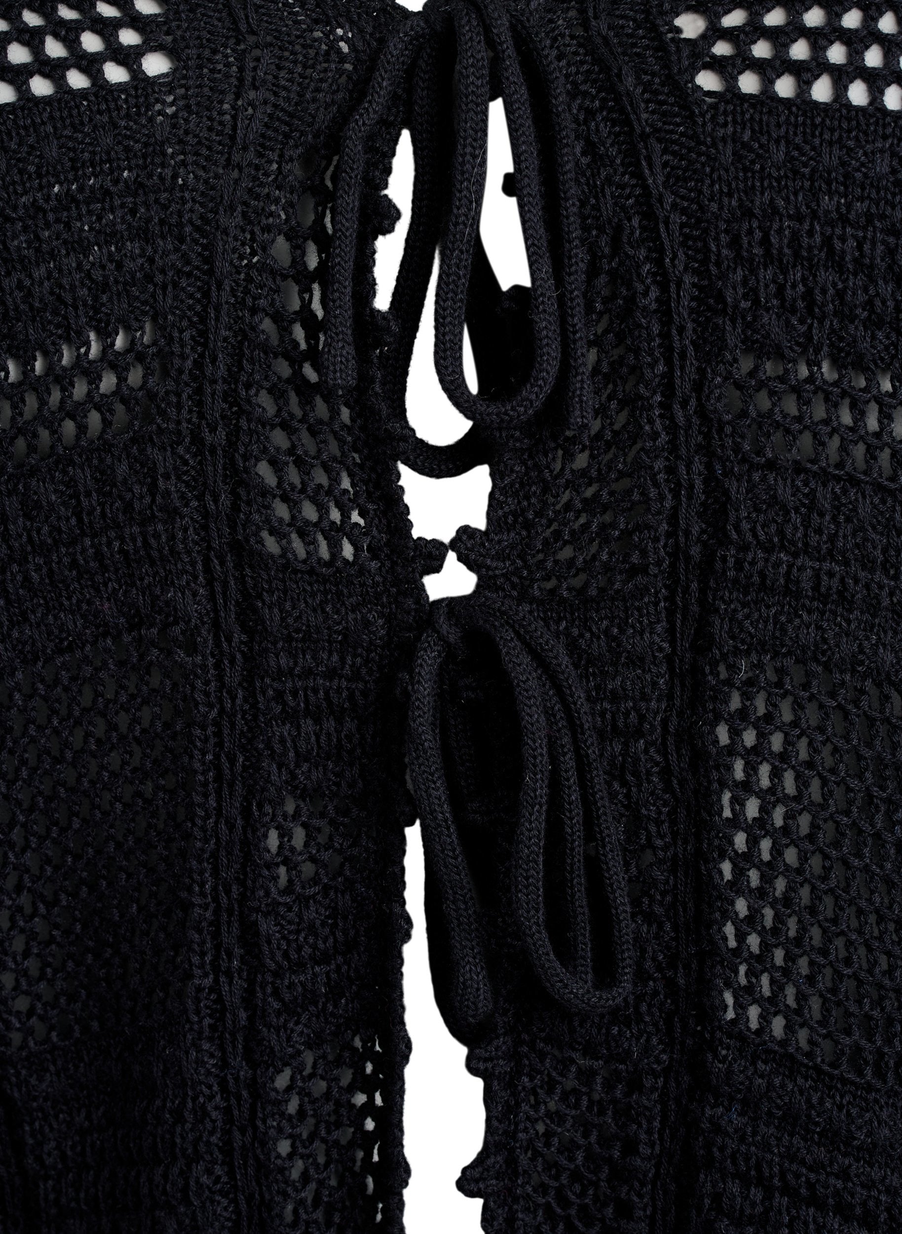 Zizzi Viola Cardi in Black