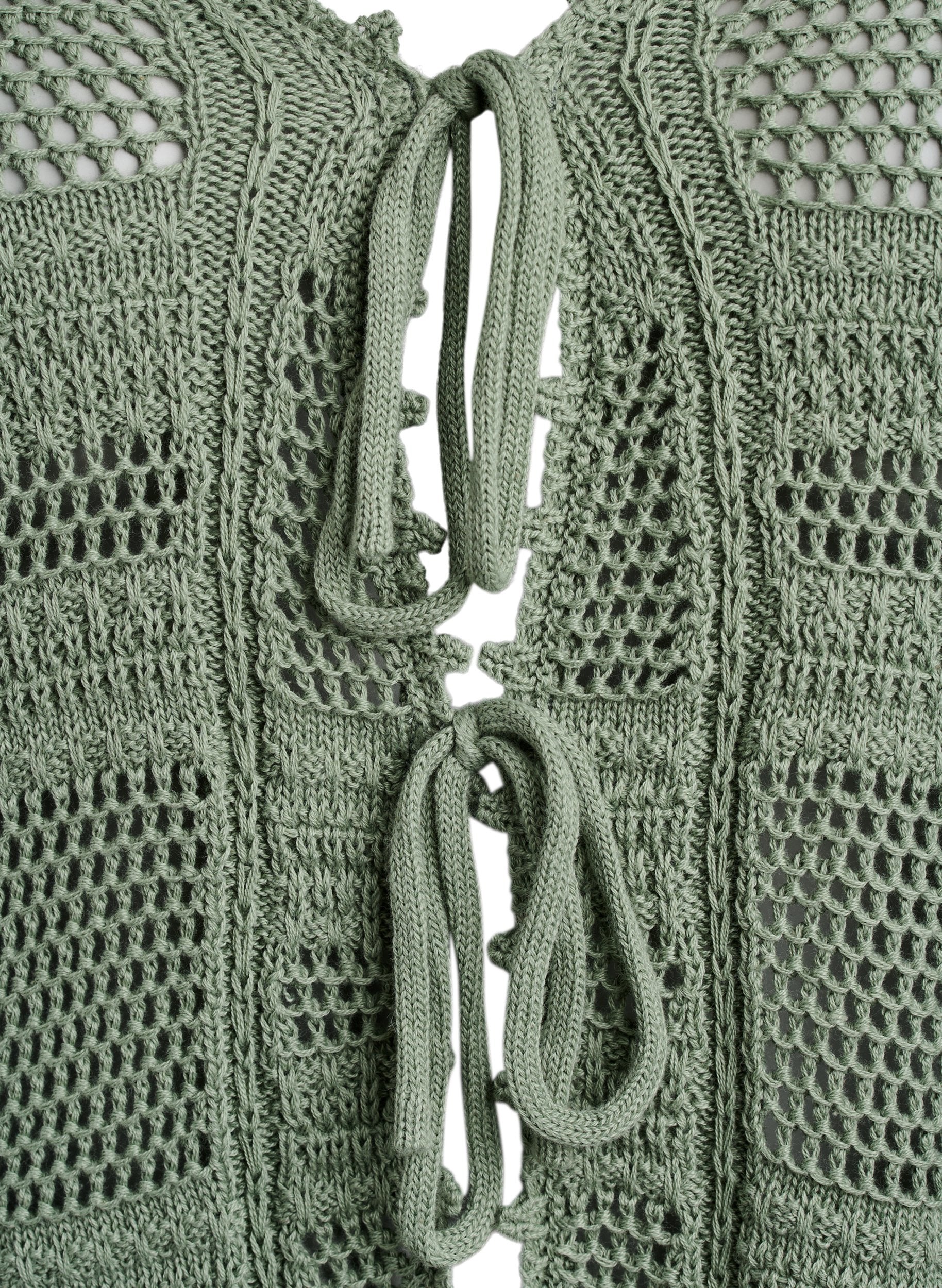 Zizzi Viola Cardi in Green