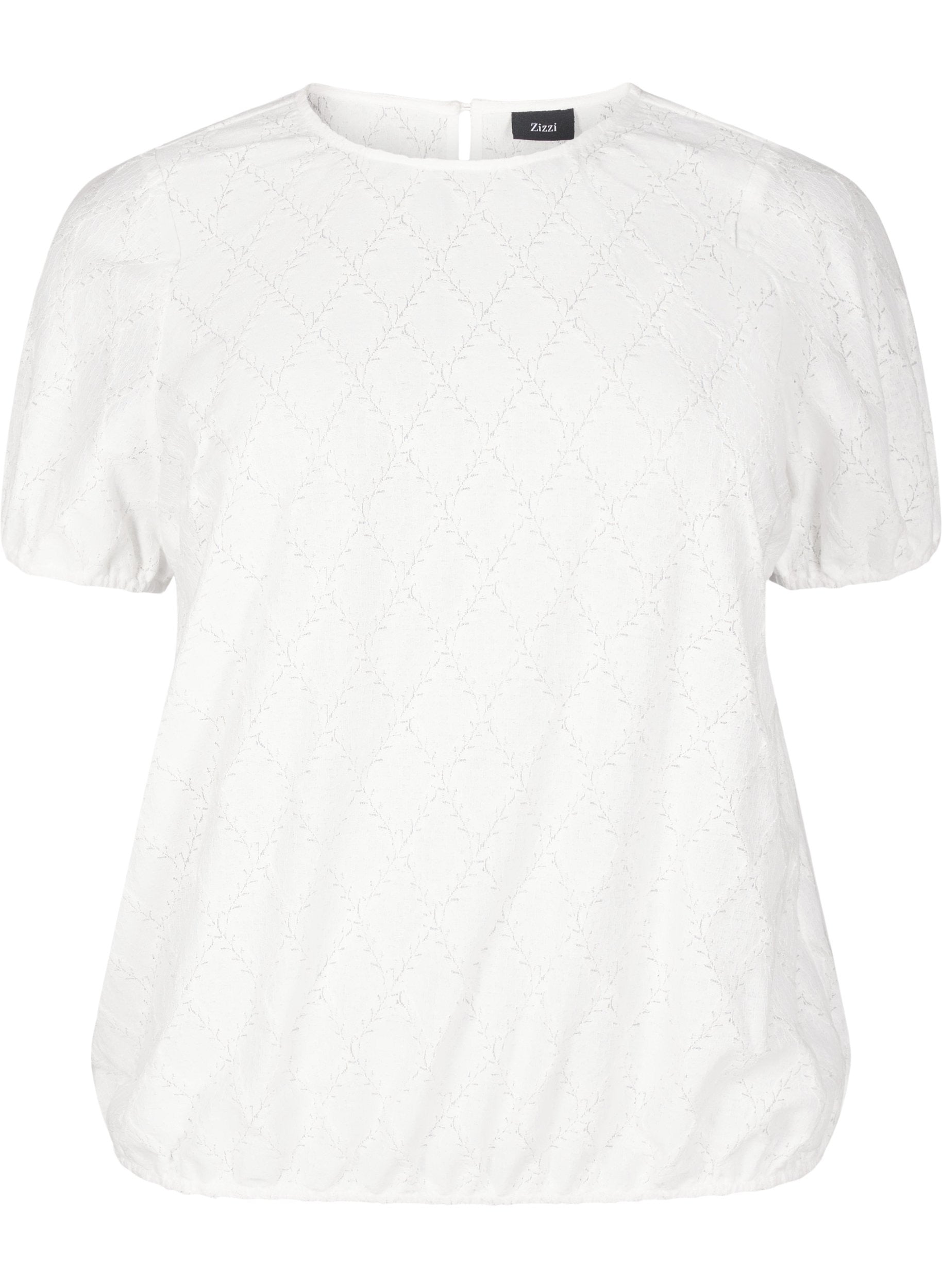 Zizzi Yrsa Blouse in White