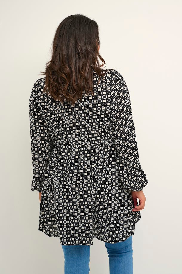 Kaffe Curve Printed Ami Tunic - Wardrobe Plus