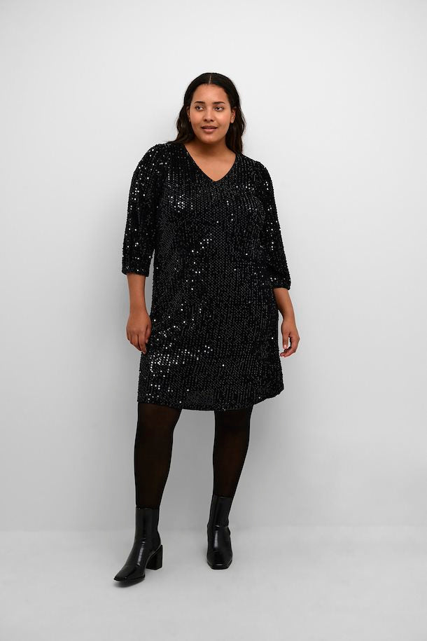 Kaffe Curve Bente Sequin Dress