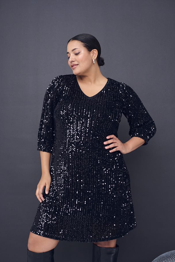 Kaffe Curve Bente Sequin Dress