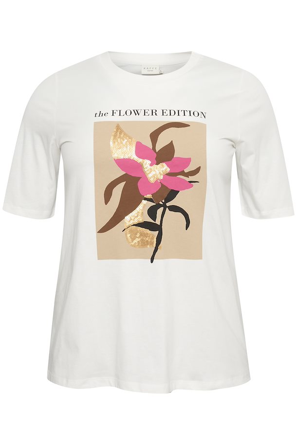 Kaffe Curve Floral Tee