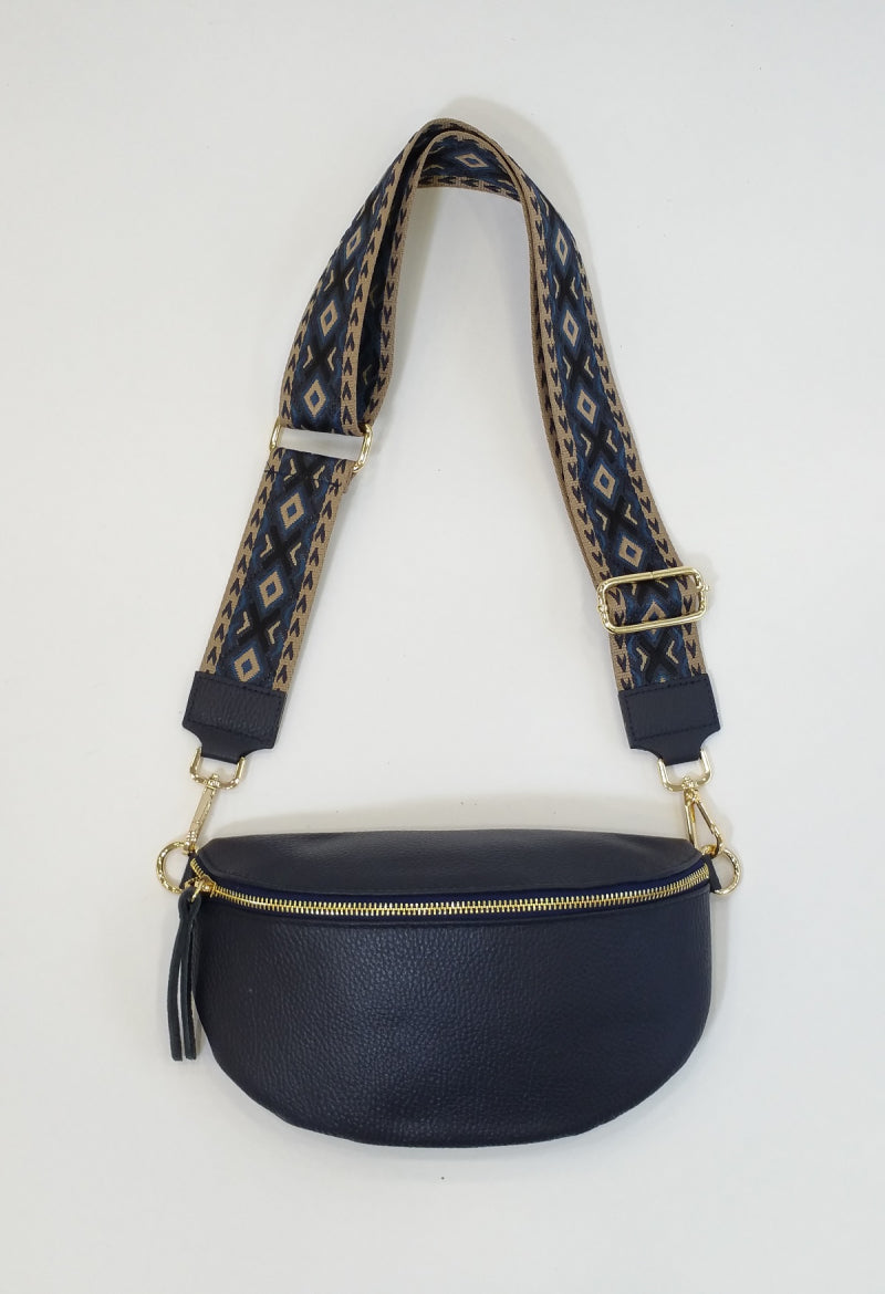 Serena Cross Body Bag in Navy