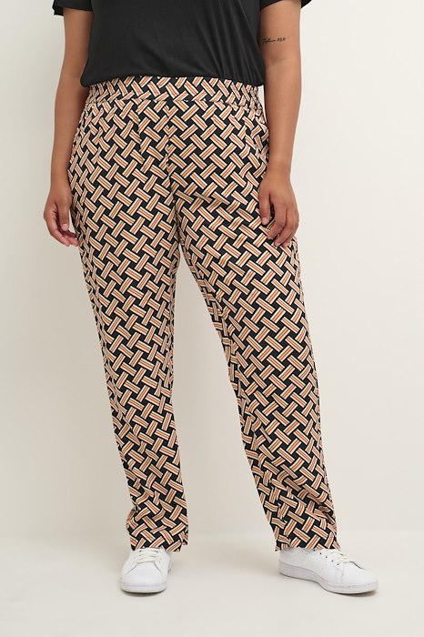 Kaffe Curve Qing Pants - Wardrobe Plus