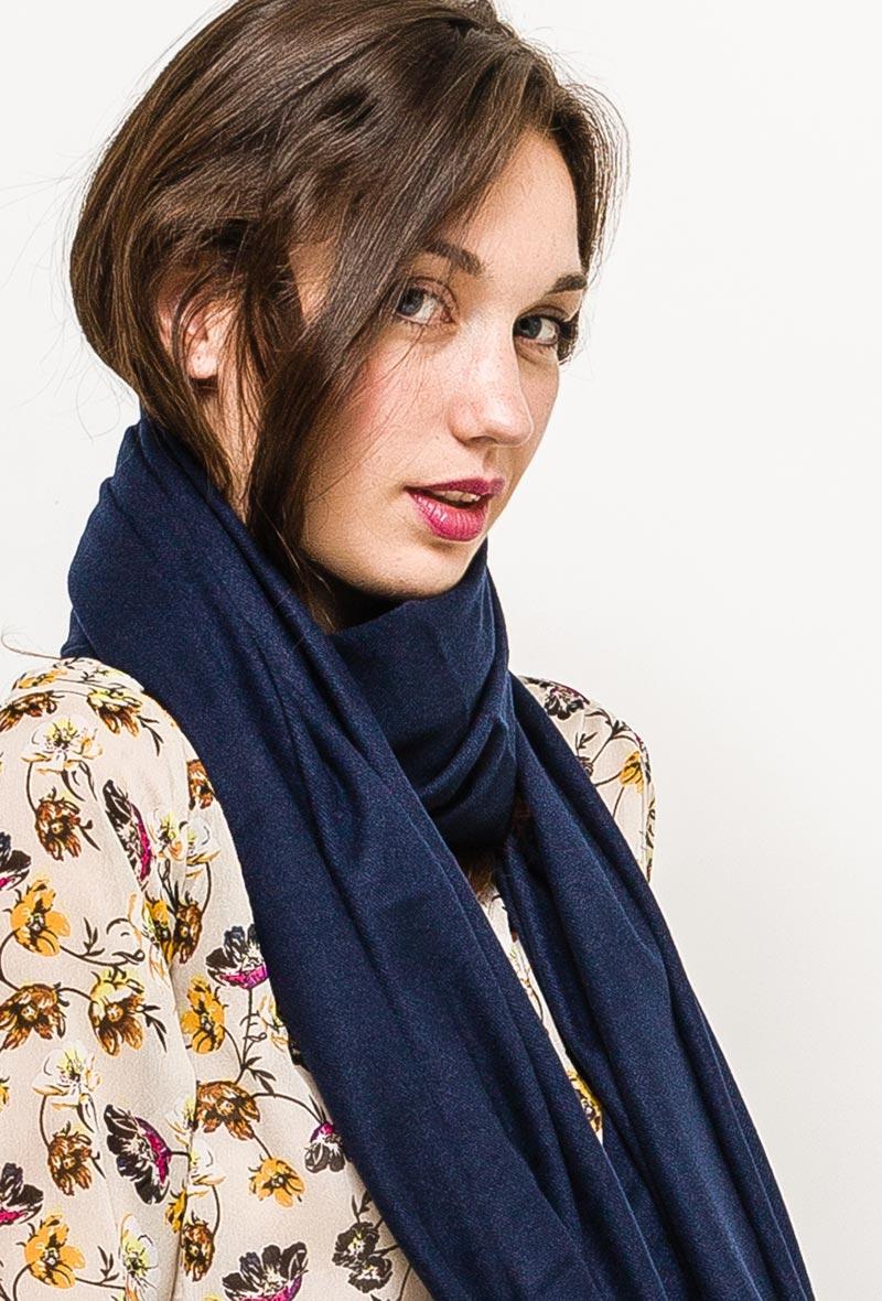 Beth Scarf in Navy