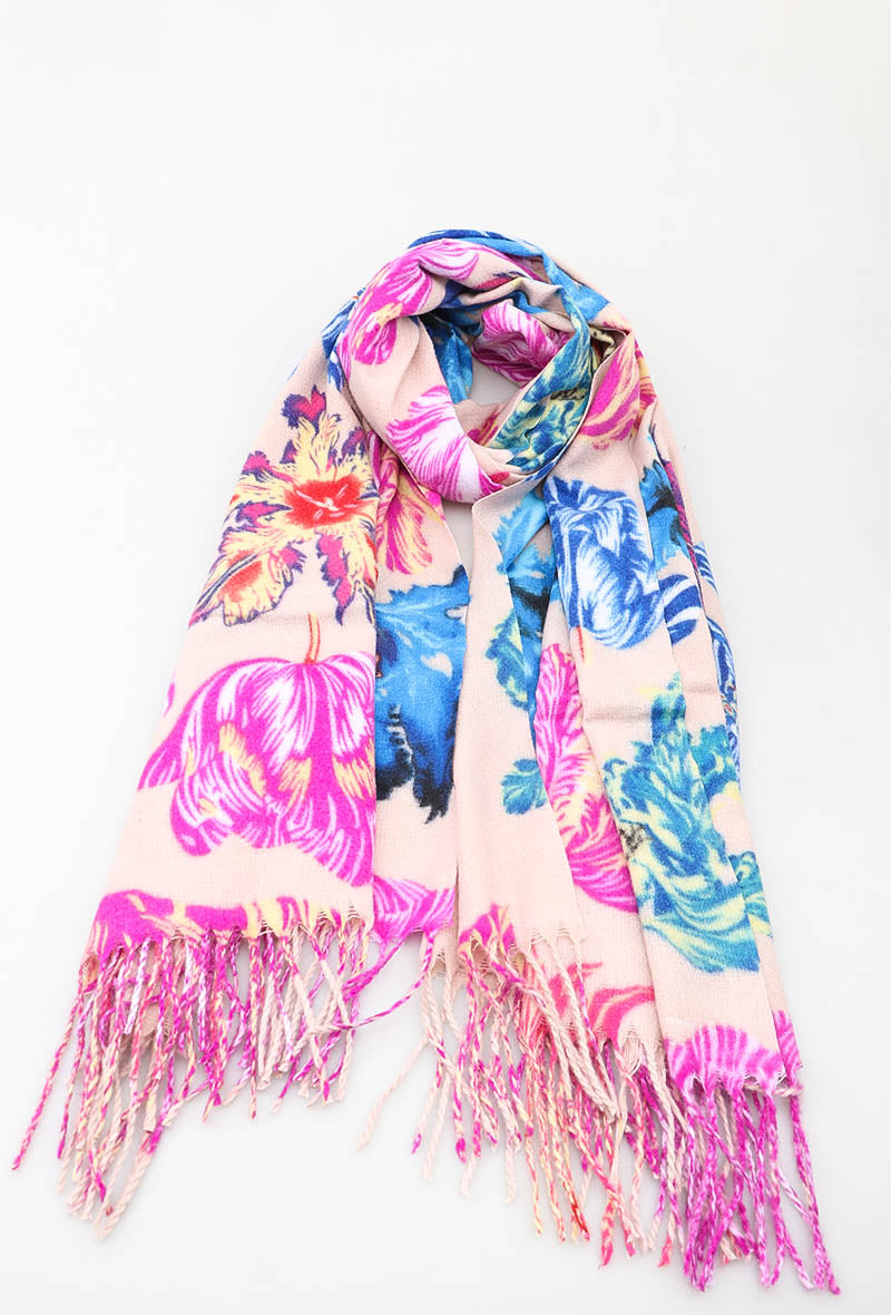 Deborah Floral Scarf