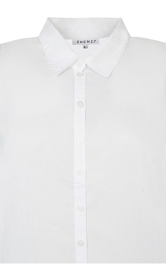 Zhenzi Miranda White Shirt