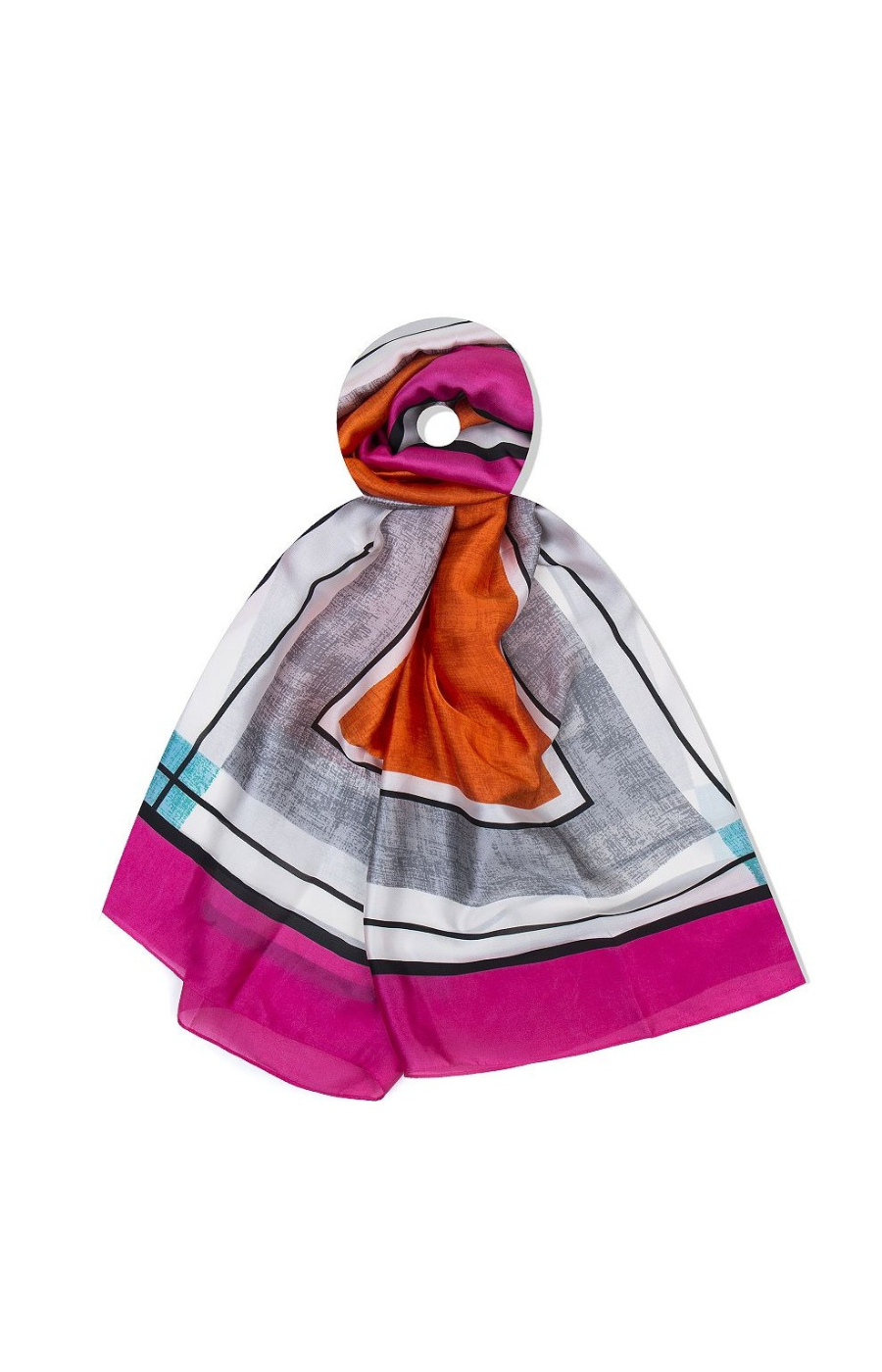 Anna Scarf in Pink - Wardrobe Plus