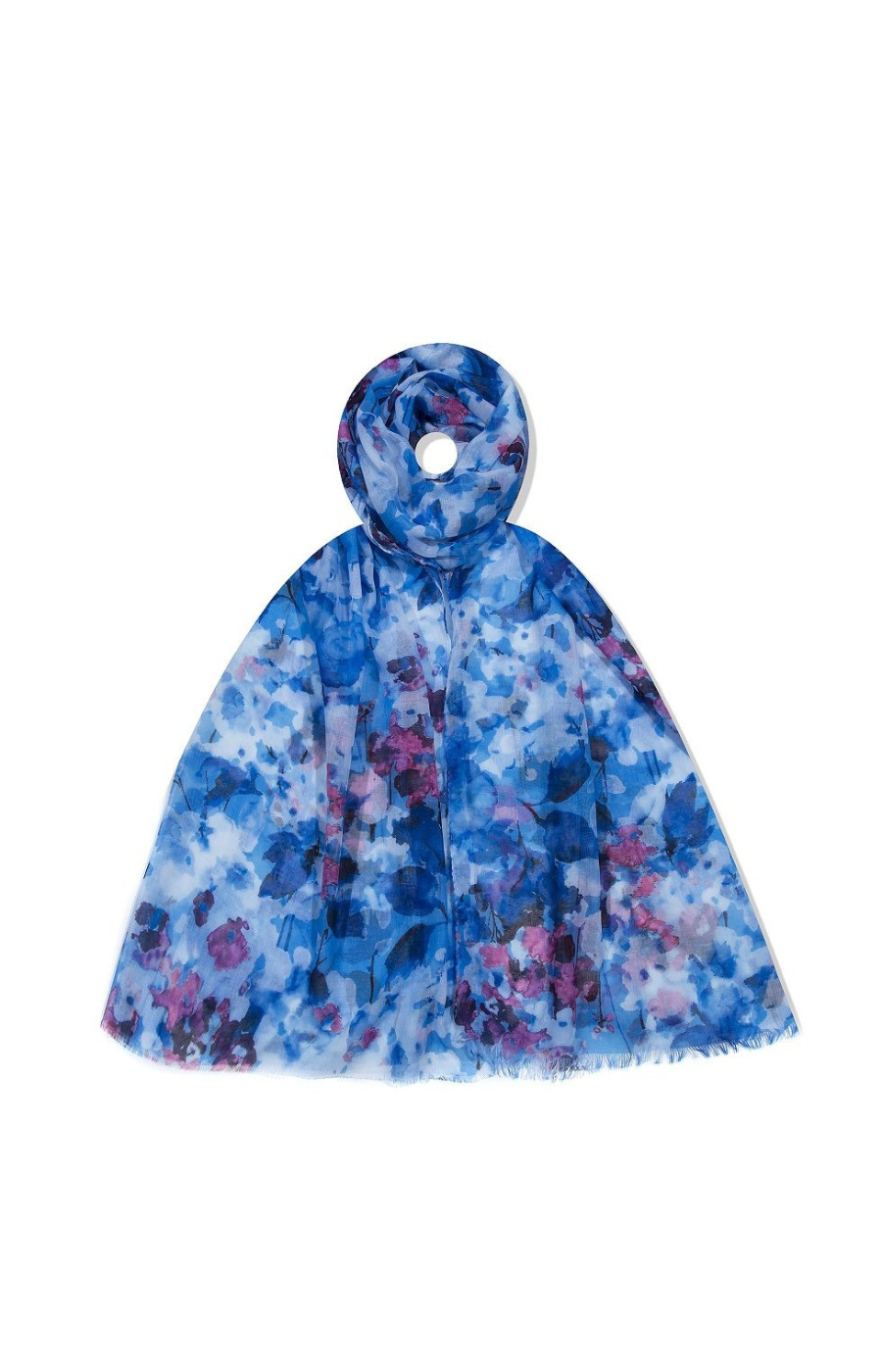 Sarah Scarf in Blue - Wardrobe Plus