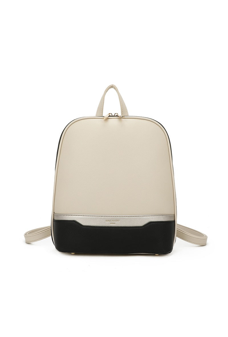 Black and Cream Backpack - Wardrobe Plus