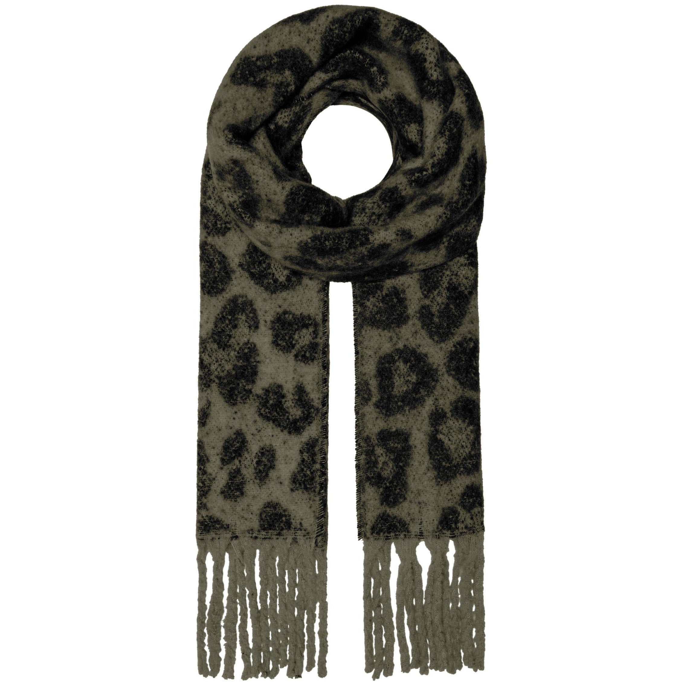 Only Sylvia Warm Scarf in Green - Wardrobe Plus