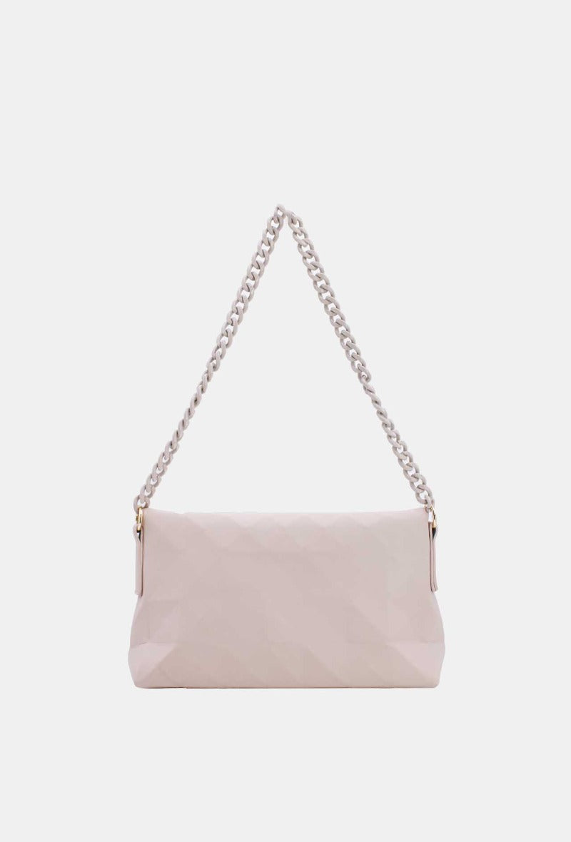 Chain Strap Bag in Pink - Wardrobe Plus