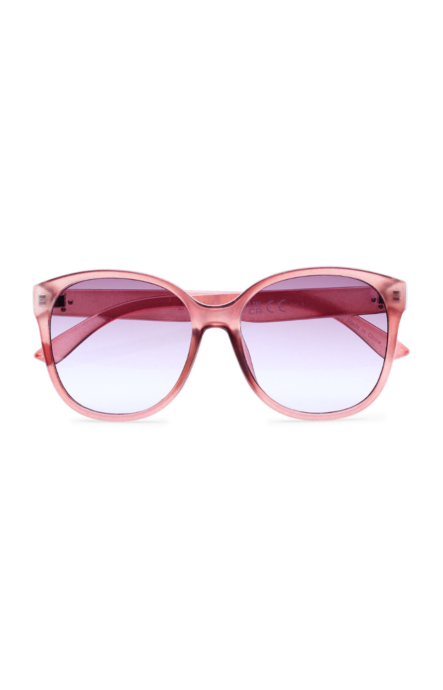 Zizzi Dsado Sunglasses in Plum - Wardrobe Plus